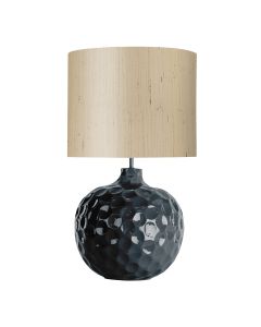 Odyssey Table Lamp Smoke Blue Ceramic Base Only