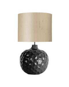 Odyssey Table Lamp Black Ceramic Base Only