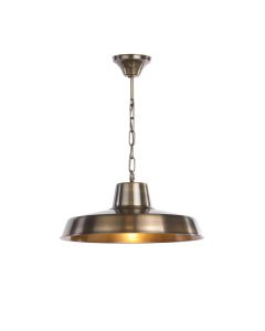 Penzance Outdoor Pendant Antique Brass IP43