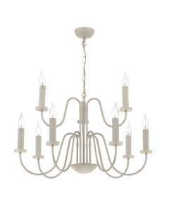 Pigalle 9 Light Pendant Cotswold Cream Fitting Only