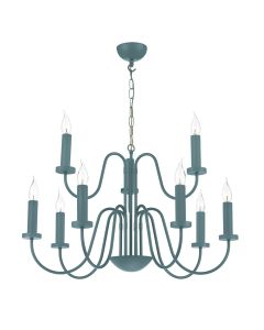 Pigalle 9 Light Pendant River Blue Fitting Only