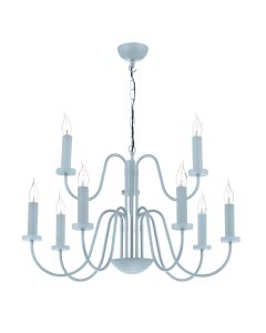 Pigalle 9 Light Pendant Amalfi Blue Fitting Only