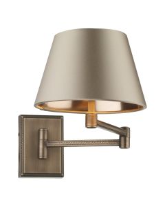 Pimlico Wall Light Antique Brass Bracket Only