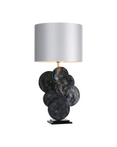 Planet Table Lamp Dark Blue/Gold Base Only