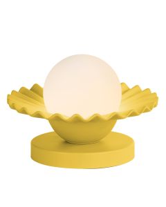 Pop Table Lamp Lemondrop Ceramic and Opal Glass