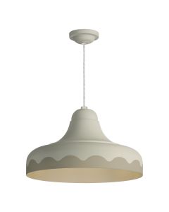 Scallop Small Single Pendant Bespoke