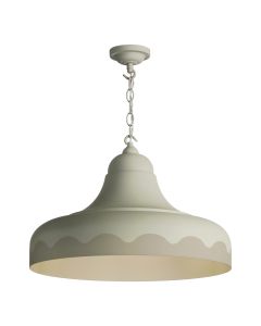 Scallop Large Single Pendant Bespoke