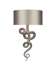 Snake Wall Light Bespoke With Bespoke Shade