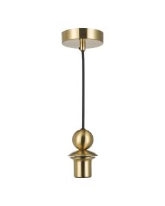 1 Light E27 Satin Brass Suspension