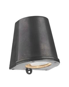 Strait Outdoor Wall Light Oxidised Brass IP44