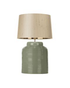 Tidal Table Lamp Sage Green Ceramic Base Only