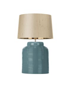 Tidal Table Lamp River Blue Ceramic Base Only