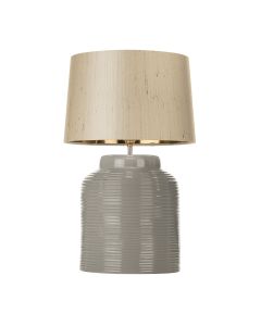 Tidal Table Lamp Powder Grey Ceramic Base Only