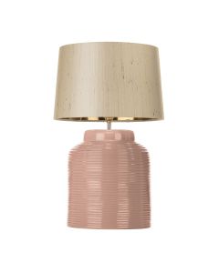 Tidal Table Lamp Blush Pink Ceramic Base Only