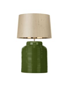 Tidal Table Lamp Juniper Green Ceramic Base Only