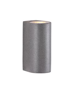 Torbay 2 Light Outdoor Wall Light Grey IP44