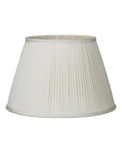 Trinity Ivory Faux Silk Tapered Drum Shade 25cm