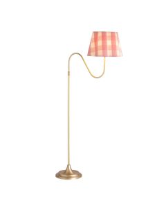 Uppsala Floor Lamp Brushed Brass Base Only