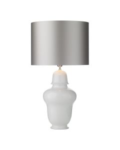 Vaughn Table Lamp White Ceramic Base Only