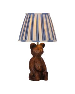 Walter Table Lamp Hand Painted Wood Effect Base Only