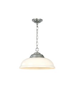 Webster Pendant White Glass
