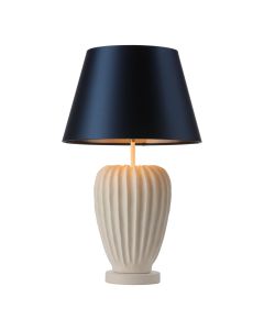 Wisley Table Lamp Chalk White Base Only