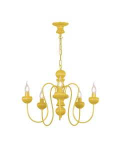 Zhivago 5 Light Armed Pendant Lemondrop Fitting Only