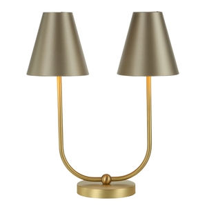Tofino 2LT Table lamp Butter Brass Base Only 