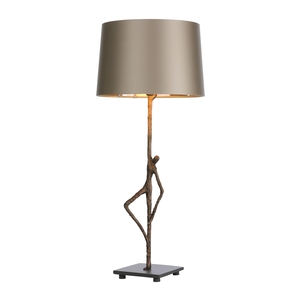 Lowry table lamp in bronze