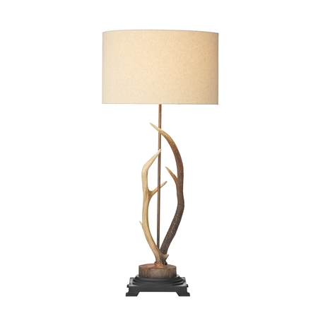 Antler Rustic Large Table Lamp 