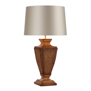 Tallow Table Lamp Beech Base Only