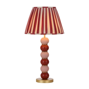 Bobble Table Lamp Strawberry & Blush Pink Base Only