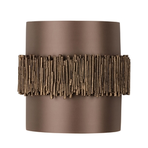 Willow Double Wall light Bespoke shade